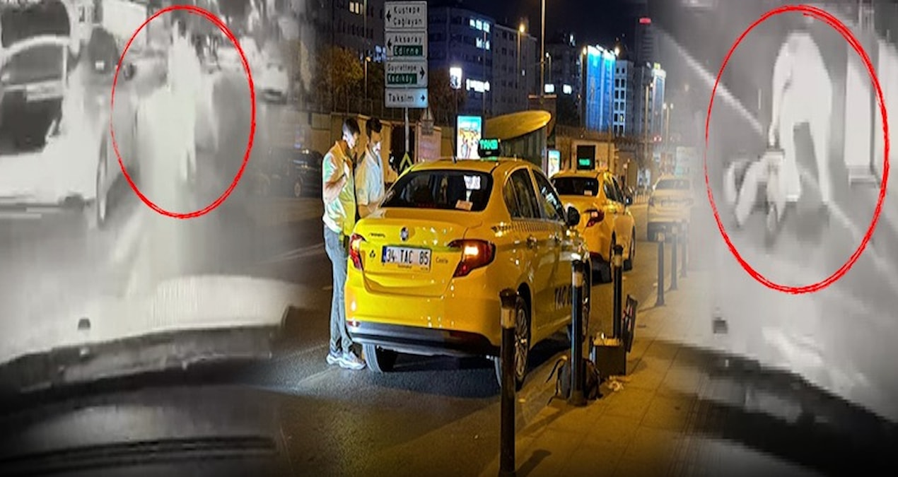 Tek yumrukla ölüm böyle geldi: Mecidiyeköy'deki taksi dehşeti kamerada
