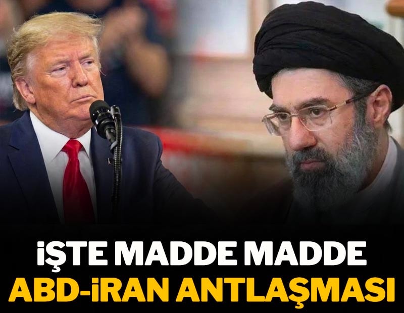 İşte madde madde ABD-İran anlaşması