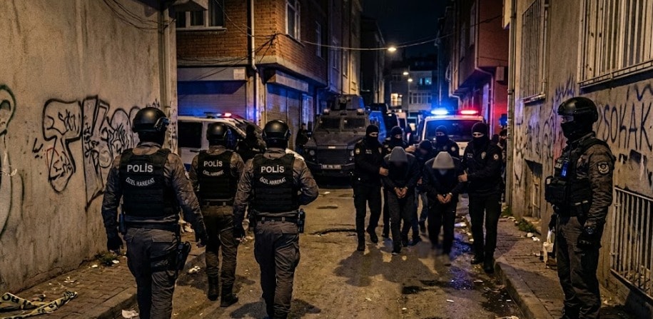 Sokak çetelerine operasyon! Aralarında 3 avukat var...