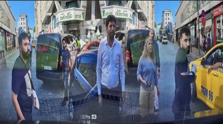 Beyoğlu'nda boksör maganda: 'Çeneni kırarım' diye tehdit etti