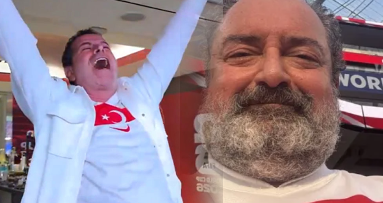 Gol sevinci Cüneyt Özdemir ile Nevzat Aydın'ı birbirine düşürdü