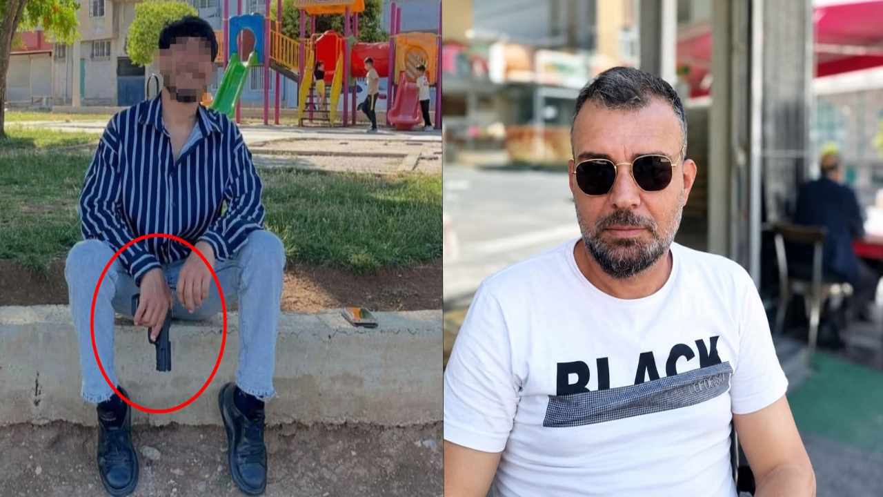 Parktaki cinayetin katili saldırı öncesi silahlı fotoğraf paylaşmış!