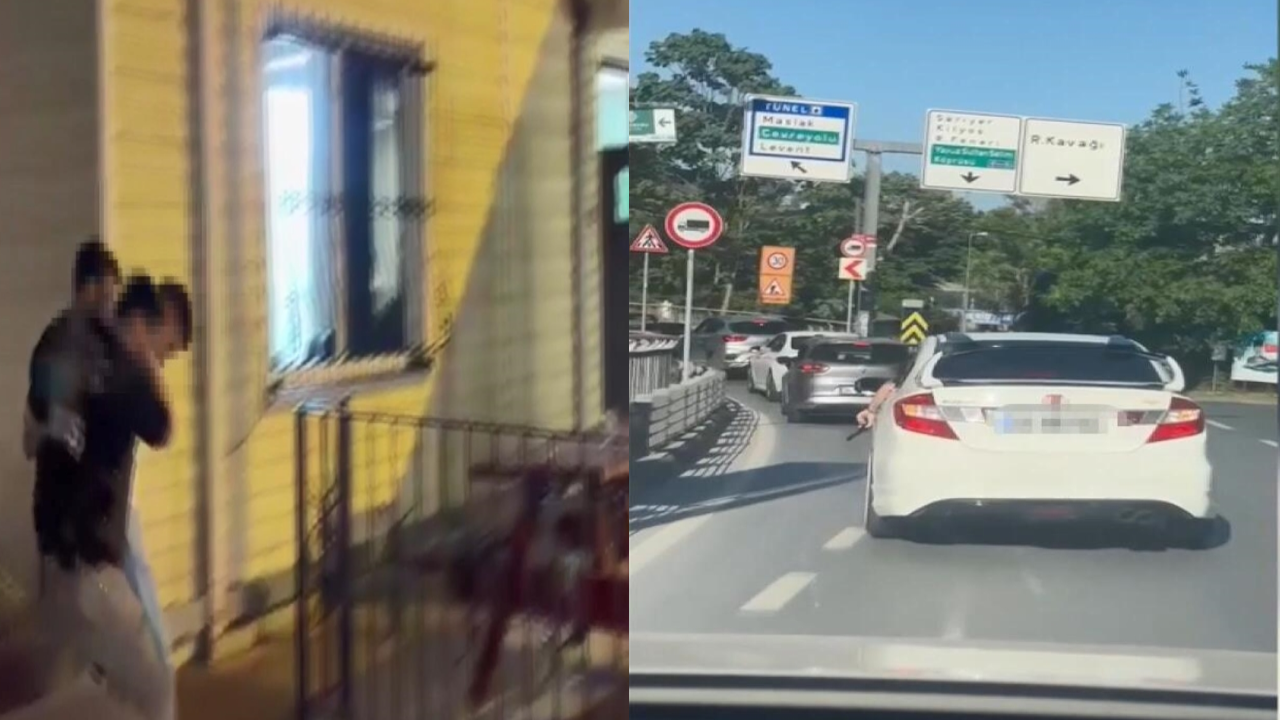 Sarıyer’de trafikte araçtan silah gösterdi: Gerçek başka çıktı