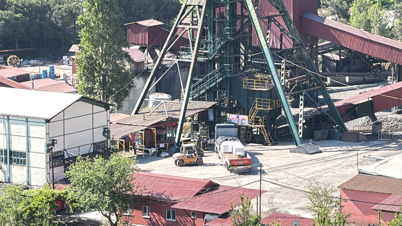 Amasra'daki maden ocağında yangın... 6 gündür bir türlü sönd