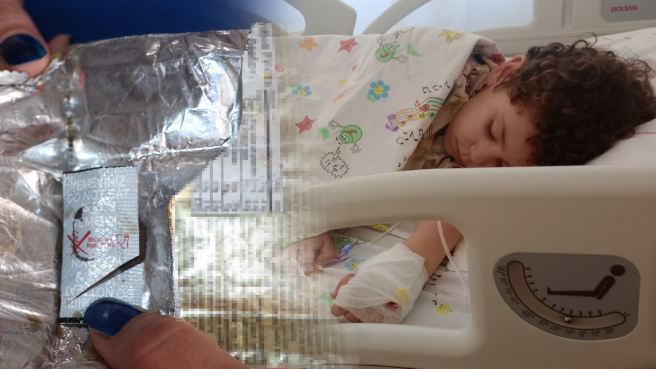 Paketli gıdalardaki gizli tehlike! 6 yaşındaki çocuk hastanelik oldu
