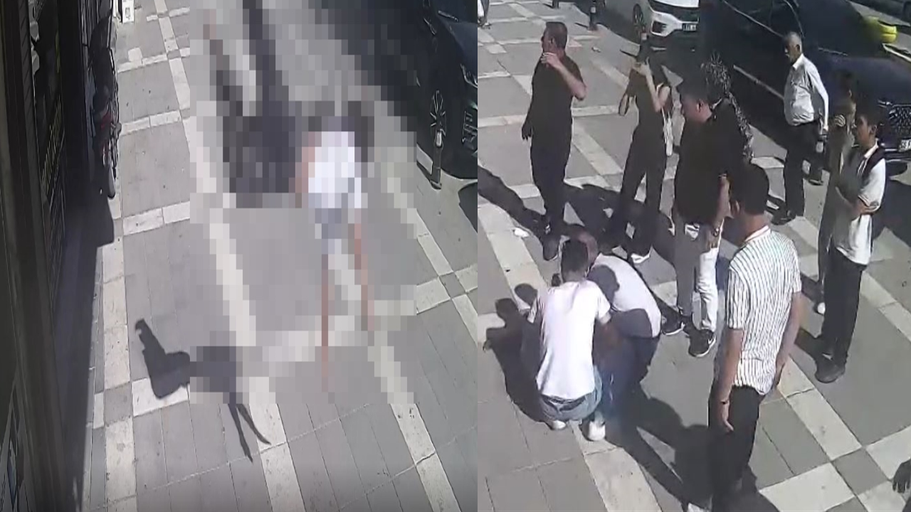Güvercinle ilgilenen çocuk balkondan düştü: Felaket anları kamerada