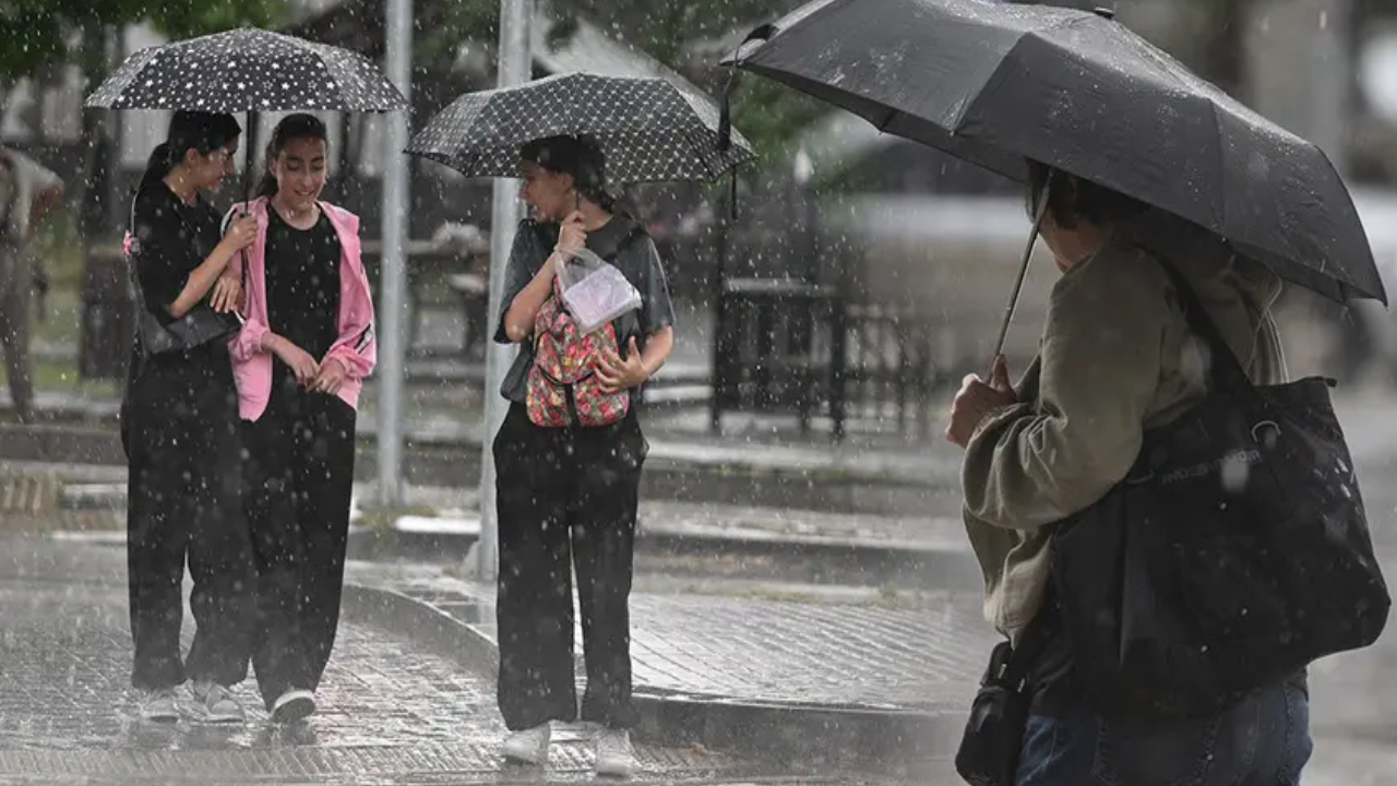 Meteoroloji'den 7 il için kuvvetli sağanak uyarısı