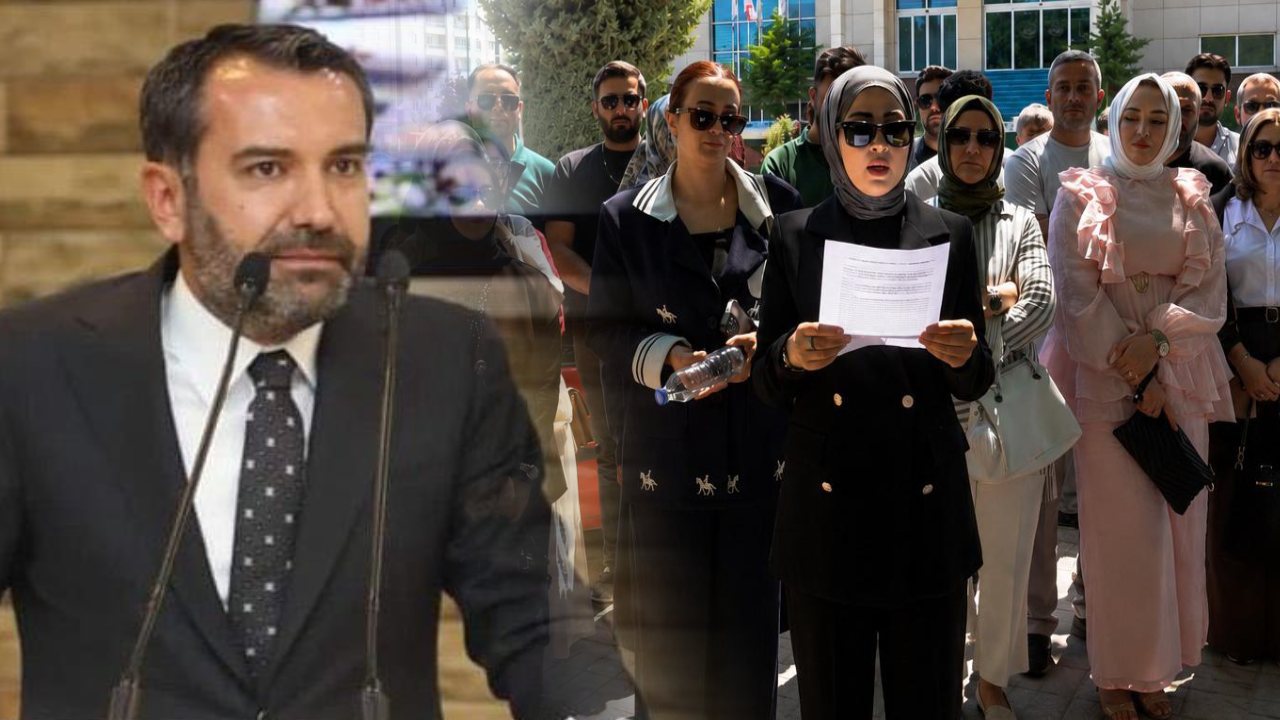 Kapatma kararı tepki çekti… Esnaf, AKP’li başkanı protesto etti