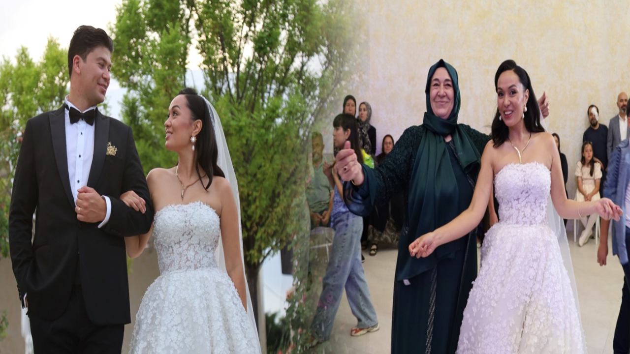 Avustralyalı gelin, polis nişanlısıyla Aksaray'da evlendi