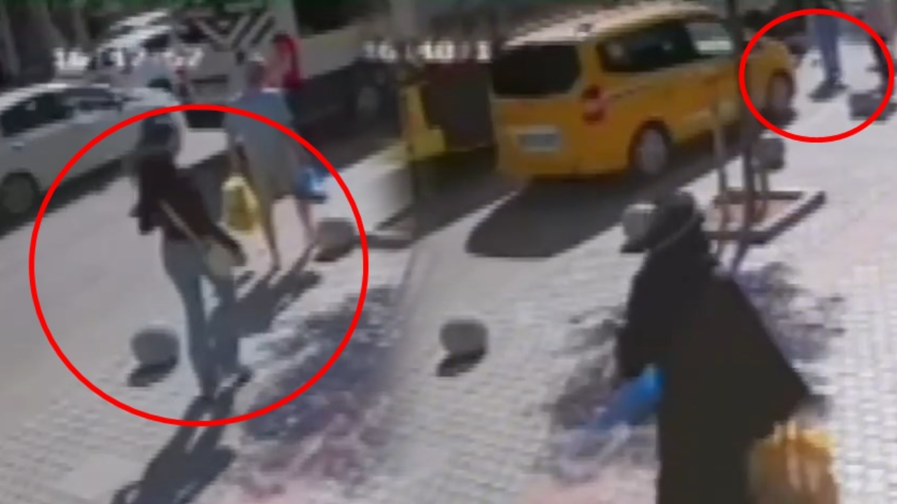Taksicinin çarptığı avukat yaşam savaşı veriyor... O anlar saniye saniye kaydedildi
