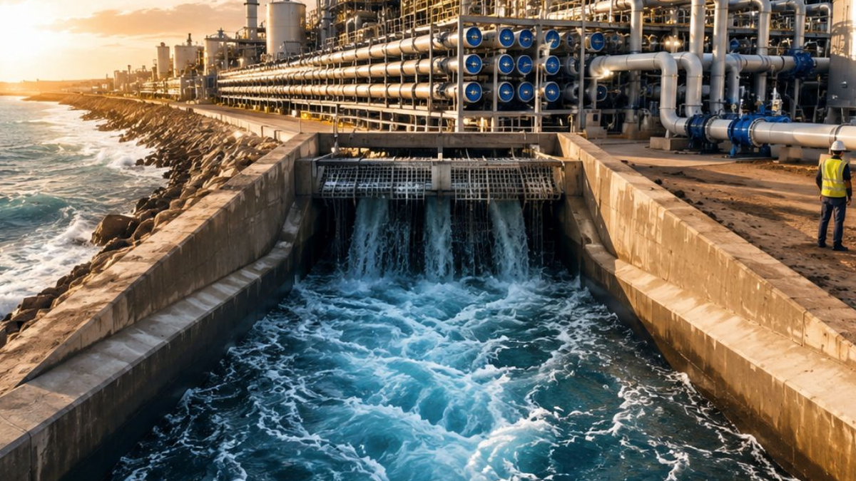 Günde 681 milyon litre su denizden arıtılarak içme suyuna çevriliyor