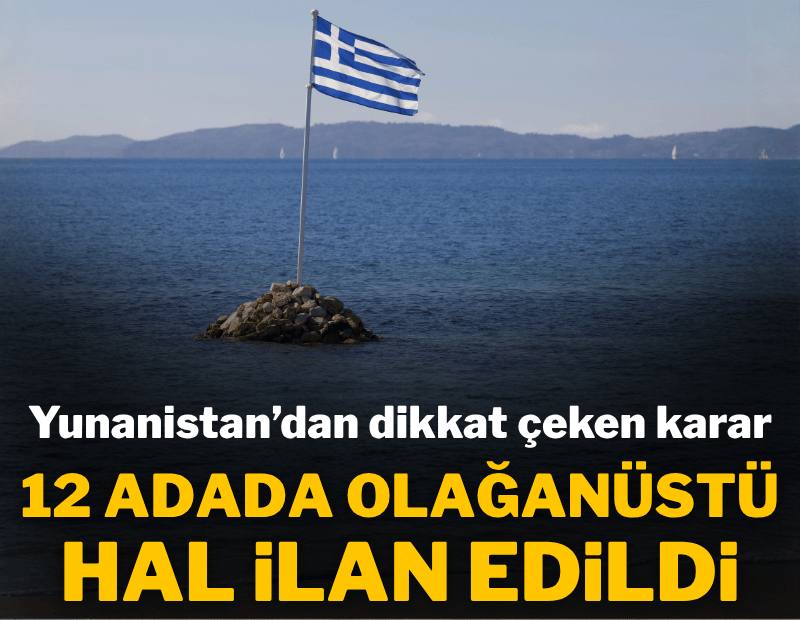 Kuraklık Yunanistan'ı vurdu: Adalarda acil durum ilan edildi