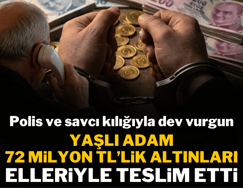 İstanbul’da akıl almaz dolandırıcılık: Milyonluk altınları tek tek teslim etti