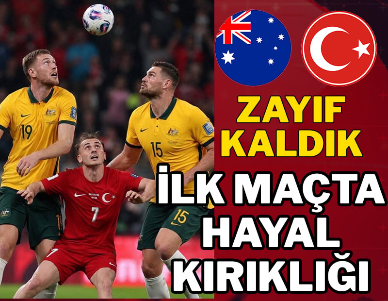 A Milli Takım'a 2026 Dünya Kupası'nın ilk maçında büyük şok