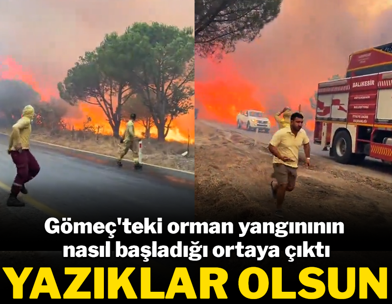 Gömeç yangının arkasındaki gerçek ortaya çıktı! 2 kişi tutuklandı