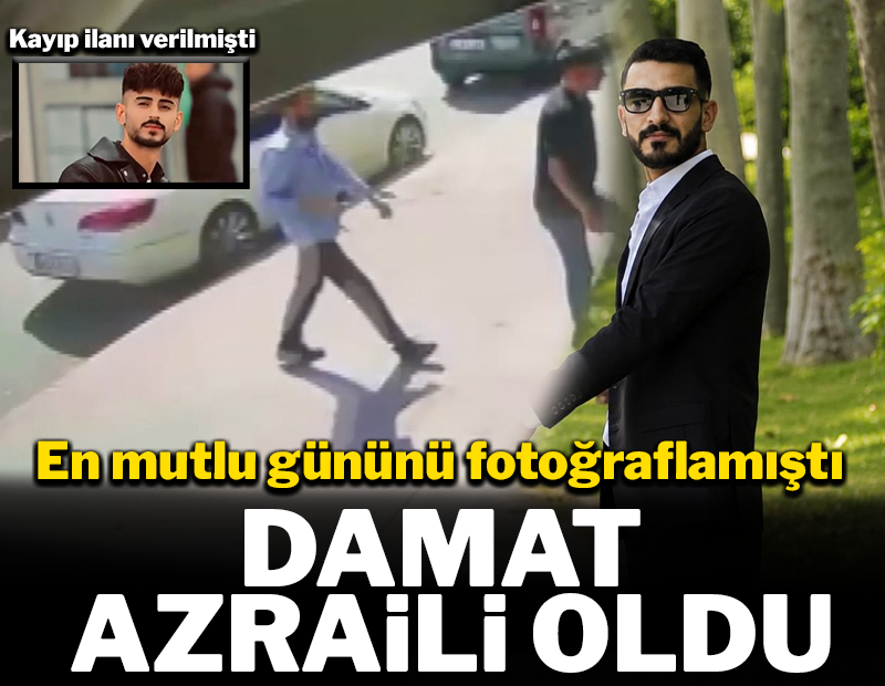En mutlu gününü fotoğrafladığı damat azraili oldu!