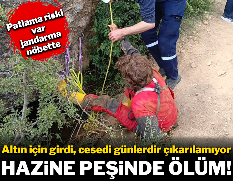 Çorum'da akılalmaz olay! Altın aramak için girdiği mağarada can verdi, bedeni 4 gündür çıkarılamıyor...