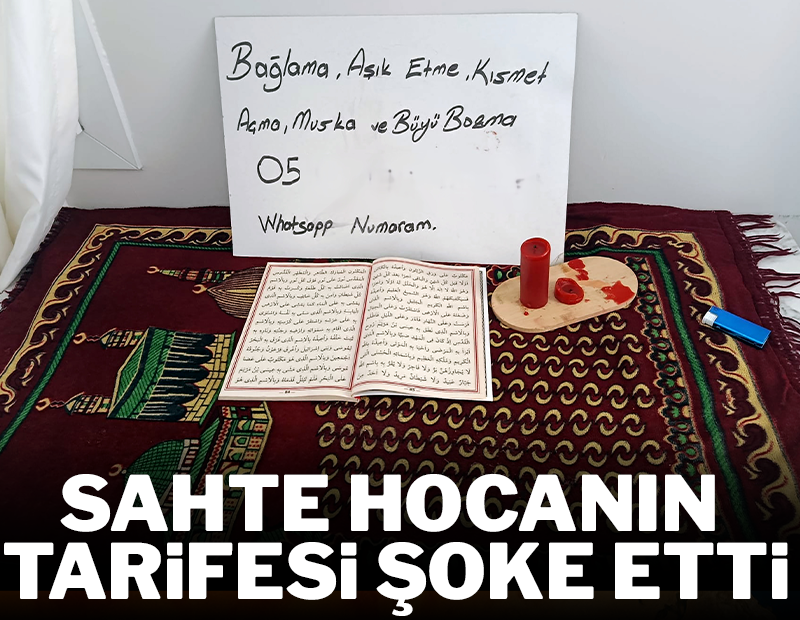 'Aşk büyüsü yapıyorum' diyerek yüzlerce kişiyi tuzağa çekti! Sahte hocanın tarifesi şoke etti