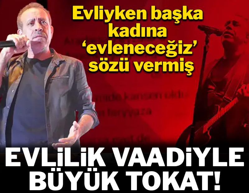 Haluk Levent'ten evlilik vaadiyle büyük tokat
