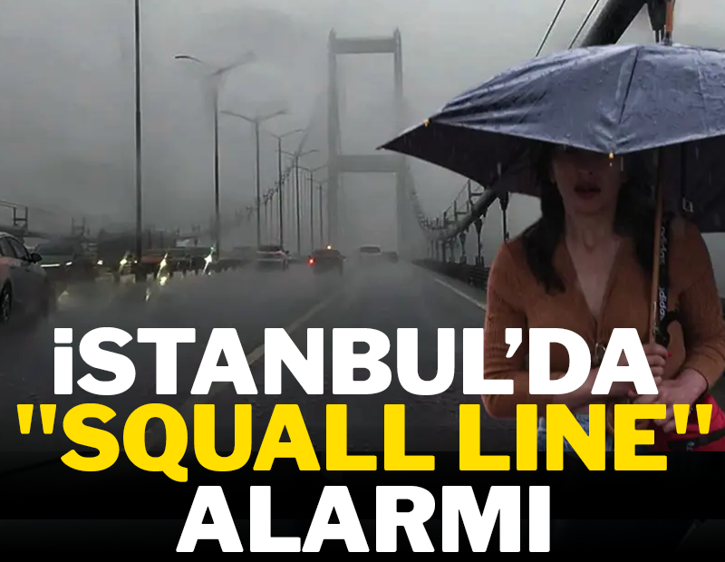 Marmara'ya kabus gibi çökecek: İstanbul'da "Squall Line" alarmı