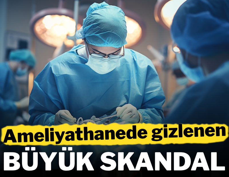 Ameliyathanede gizlenen büyük skandal!