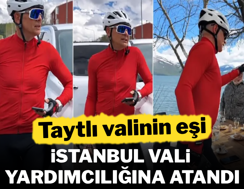 Taytlı valinin eşine sürpriz görev