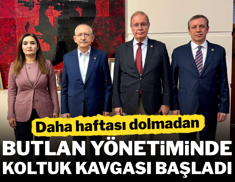 Haftası dolmadı, butlan yönetiminde koltuk kavgası başladı