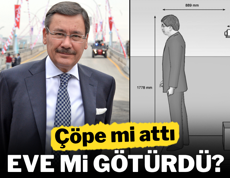 Çöpe mi attı eve mi götürdü?