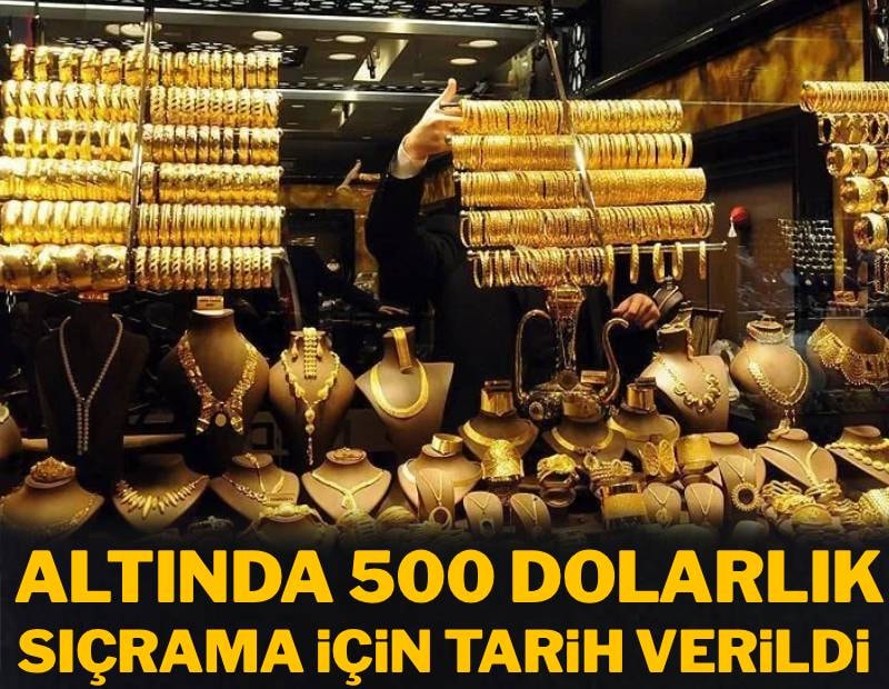 Altında 500 dolarlık sıçrama için tarih verildi