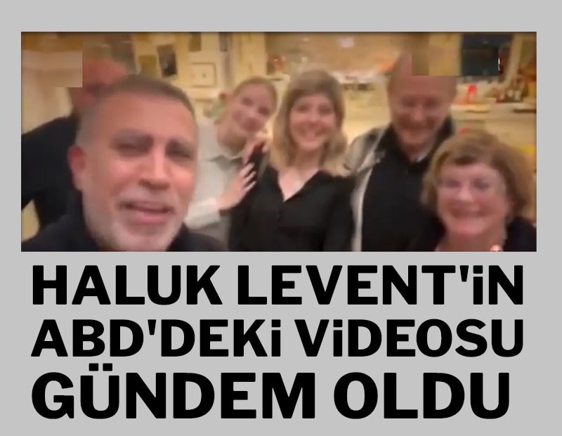 Haluk Levent'in ABD'de bağış toplarken çektiği o video ortaya çıktı