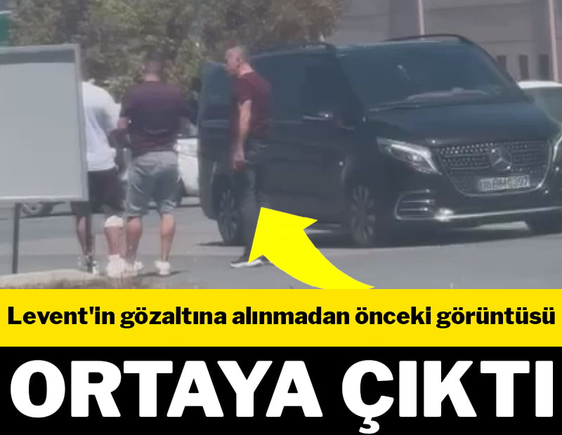Haluk Levent'in gözaltına alınmadan önceki görüntüleri ortaya çıktı