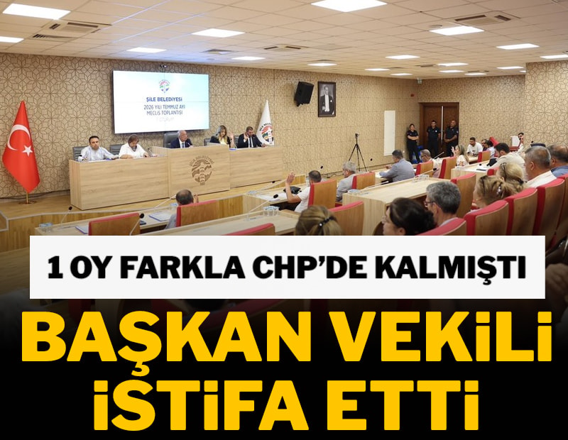 Şile Belediyesi Başkanvekili Sacit Terzi CHP'den istifa etti