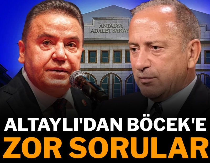 Fatih Altaylı'dan Muhittin Böcek'e zor sorular
