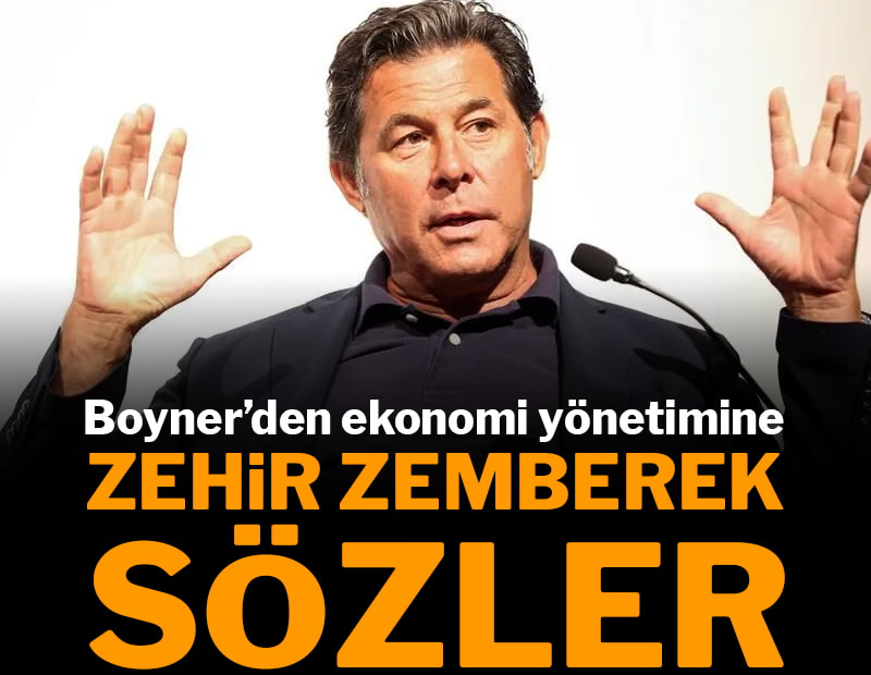 Boyner’den ekonomi yönetimine zehir zemberek sözler