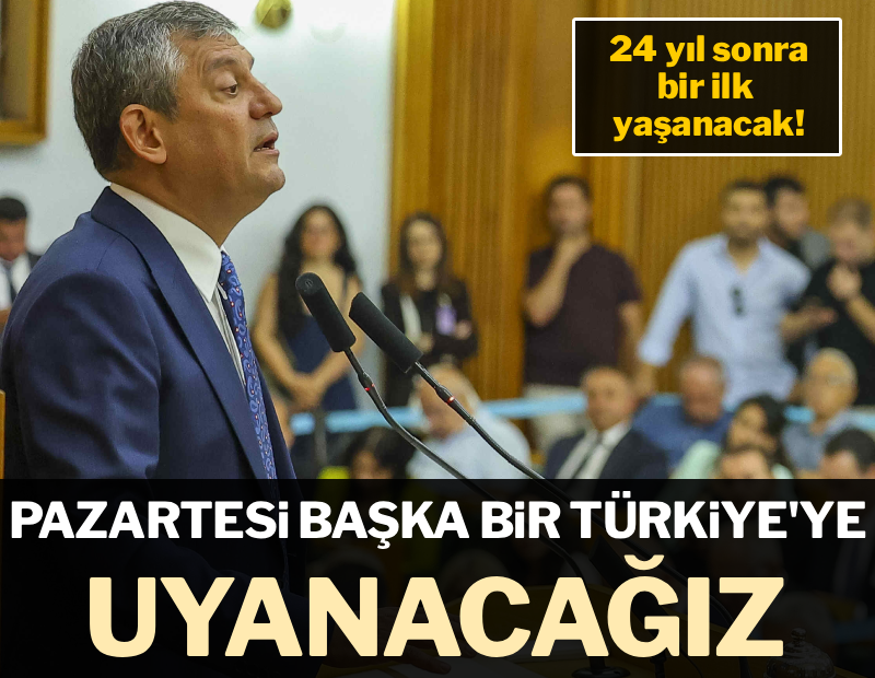 24 yıl sonra bir ilk yaşanacak! Pazartesi başka bir Türkiye'ye uyanacağız 