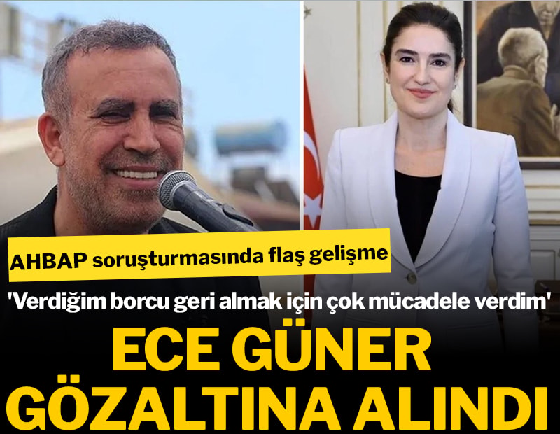SON DAKİKA... AHBAP soruşturmasında flaş gelişme: Avukat Ece Güner gözaltına alındı