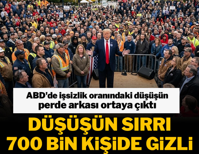 Düşüşün sırrı 700 bin kişide gizli