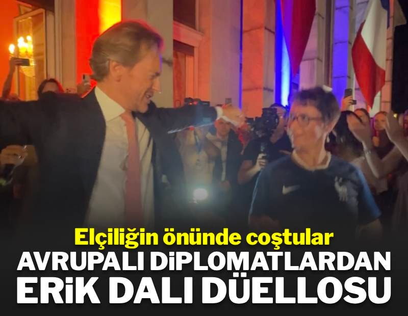 Avrupalı diplomatlardan 'Erik Dalı' düellosu