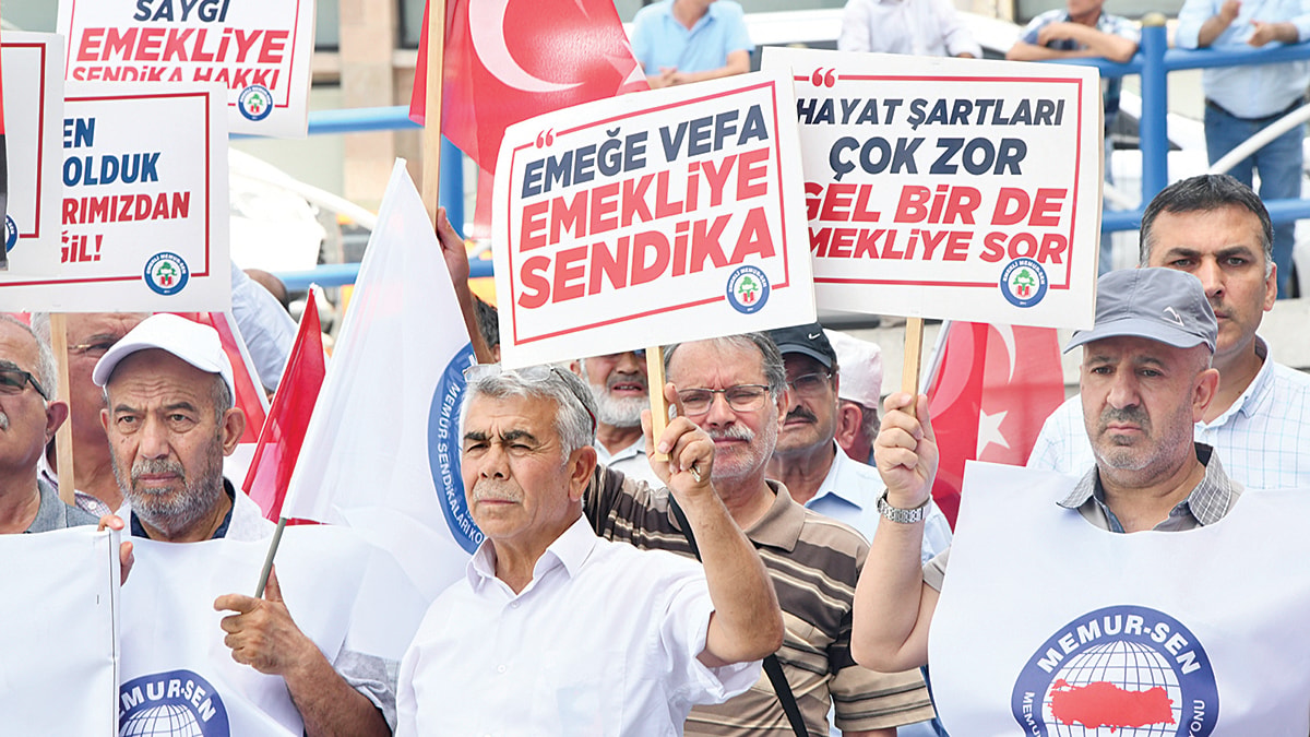 Emekli olursan fakirleşirsin