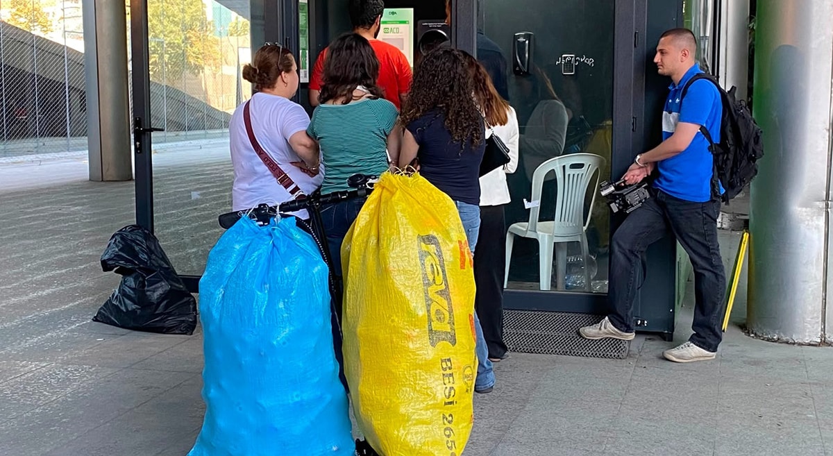 Vatandaş 1 lira için DOA’ya koştu