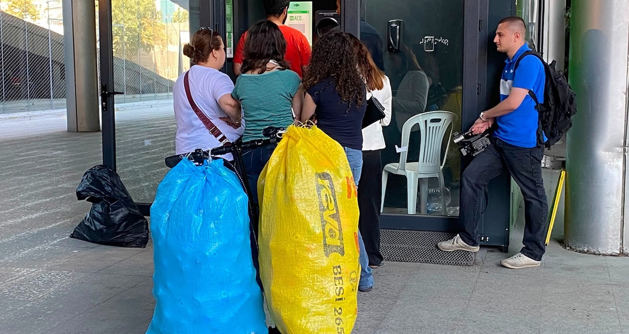 Vatandaş 1 lira için DOA’ya koştu