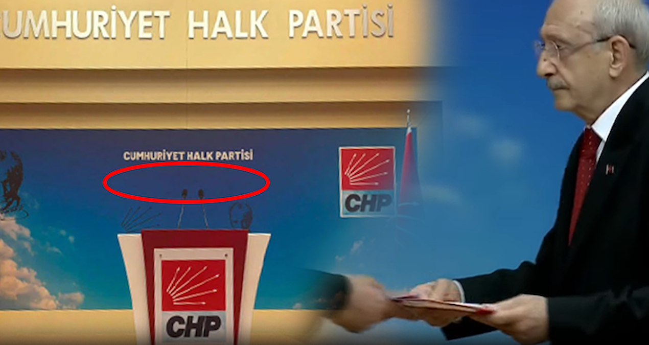 Kılıçdaroğlu'nun konuştuğu salonda dikkat çeken değişiklik