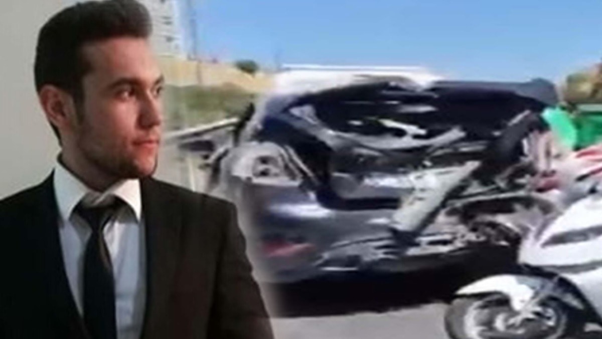 Vatani göreve hazırlanan genç mühendis feci kazada can verdi!