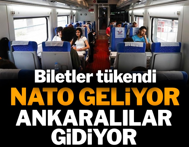 NATO geliyor, Ankaralılar gidiyor