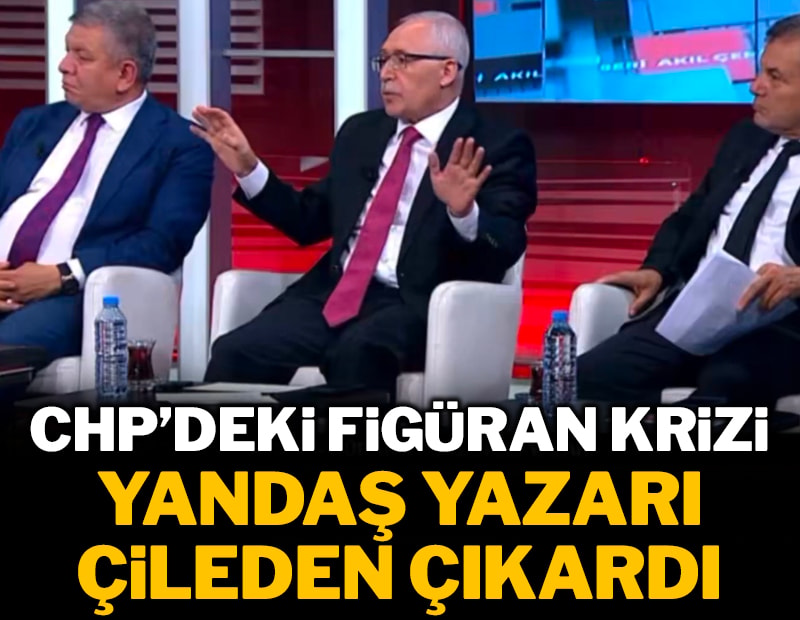 CHP toplantısına figüran taşıyan ajans sahibi yandaş Abdülkadir Selvi'yi bile çileden çıkardı