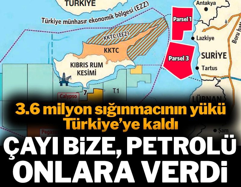 Bize çay, onlara petrol
