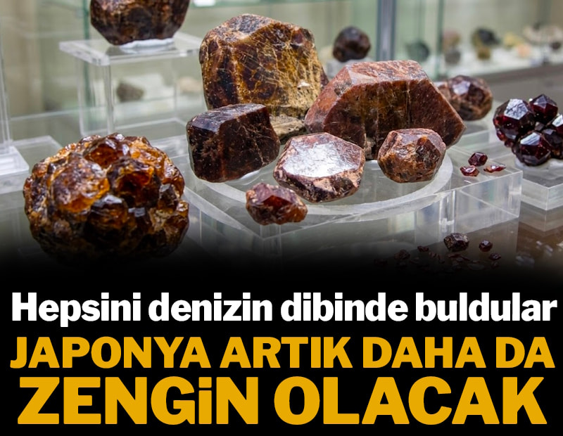 Japonya artık daha da zengin olacak: Hepsini denizin dibinde buldular