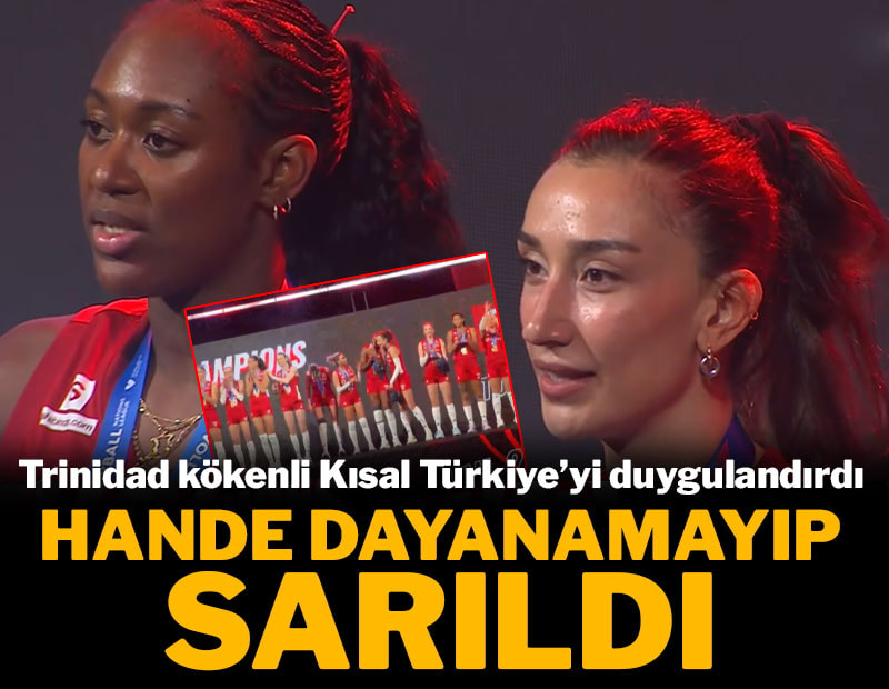 Trinidad kökenli Kısal Türkiye'yi duygulandırdı: Hande dayanamayıp sarıldı
