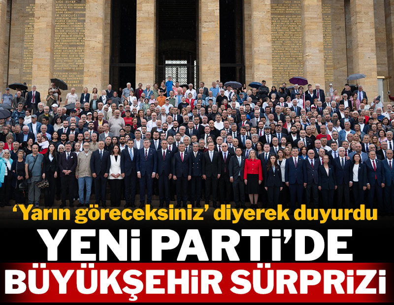 YENİ Partili isim 'yarın göreceksiniz' diyerek duyurdu: Büyükşehir sürprizi