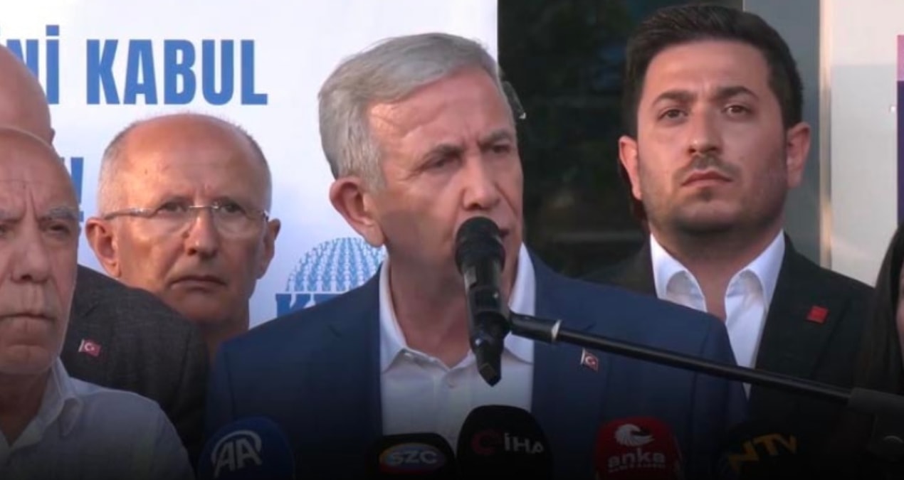 Mansur Yavaş'tan Çankaya operasyonuna tepki: Korkacak hiçbir şeyimiz yok